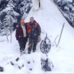 2004,Joan,Ian, hunting camp